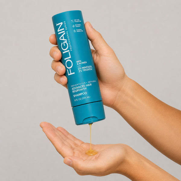 FOLIGAIN® 高级生发洗发水 2% 米诺地尔和 2% TRIOXIDIL®