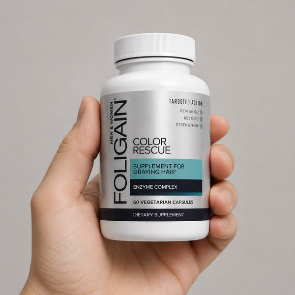 FOLIGAIN® 颜色修复补充剂 针对白发