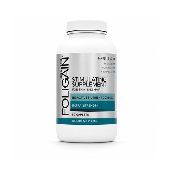 FOLIGAIN® 刺激补充剂 针对稀疏头发 60 片