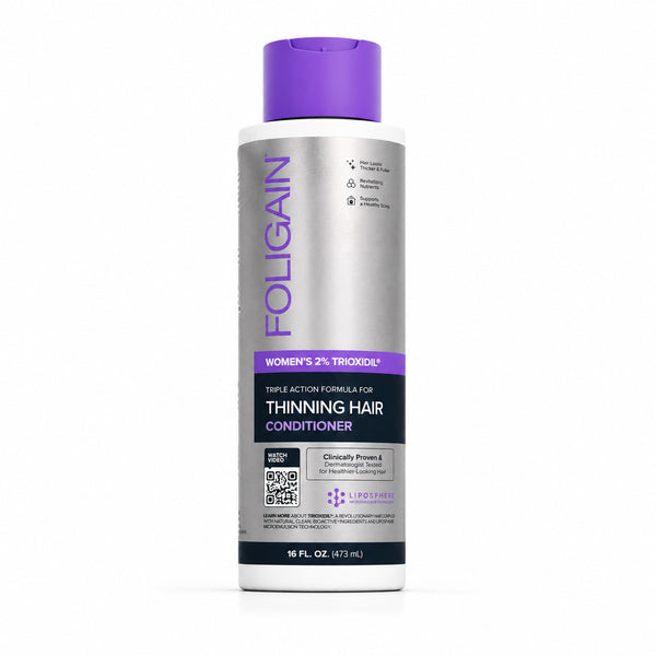 FOLIGAIN® 三重作用护发素 女士稀疏头发 2% TRIOXIDIL® 473毫升