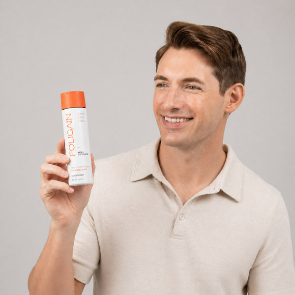 FOLIGAIN® 三重作用护发素 男士稀疏头发 2% TRIOXIDIL®