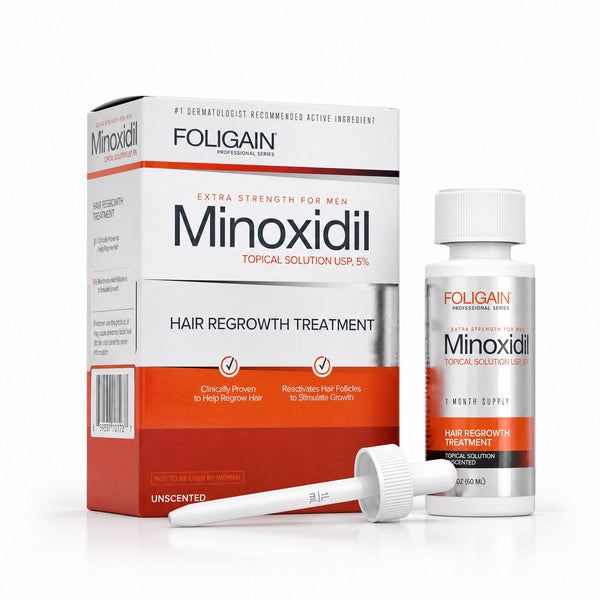 FOLIGAIN® 米诺地尔 5% 男士生发治疗 1个月供应