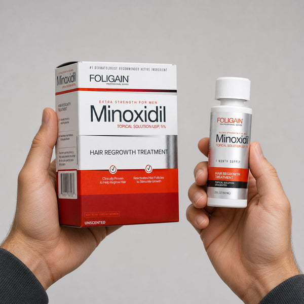 FOLIGAIN® 米诺地尔 5% 男士生发治疗 1个月供应