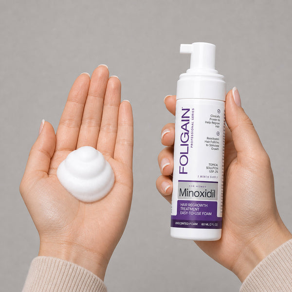 FOLIGAIN® 米诺地尔 2% 女士生发泡沫 3个月供应