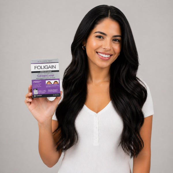 FOLIGAIN® 三重作用完整配方 女士稀疏头发 10% TRIOXIDIL®