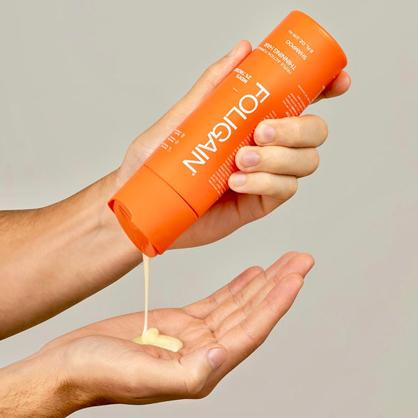 FOLIGAIN Triple Action Shampoo For Thinning Hair For Men with 2% Trioxidil - FOLIGAIN