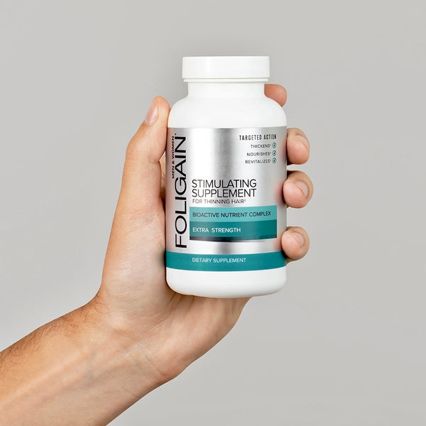 FOLIGAIN Stimulating Supplement For Thinning Hair 60 Caplets - FOLIGAIN