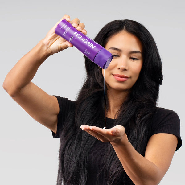 FOLIGAIN Triple Action Shampoo For Thinning Hair For Women with 2% Trioxidil - FOLIGAIN
